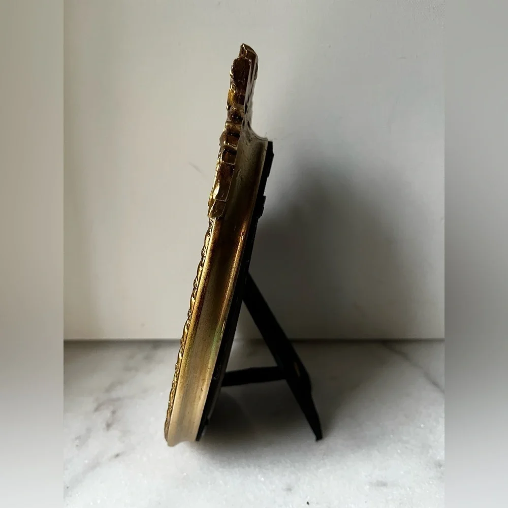 Rachel Zoe Ornate Gold Oval Frame